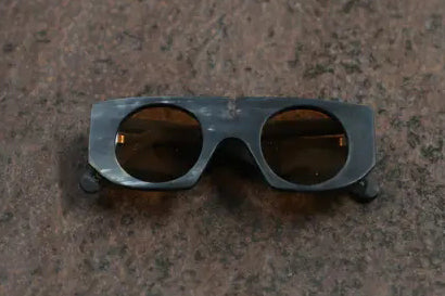 RIGARDS+INAISCE Black & White Matte Glasses RG00INA